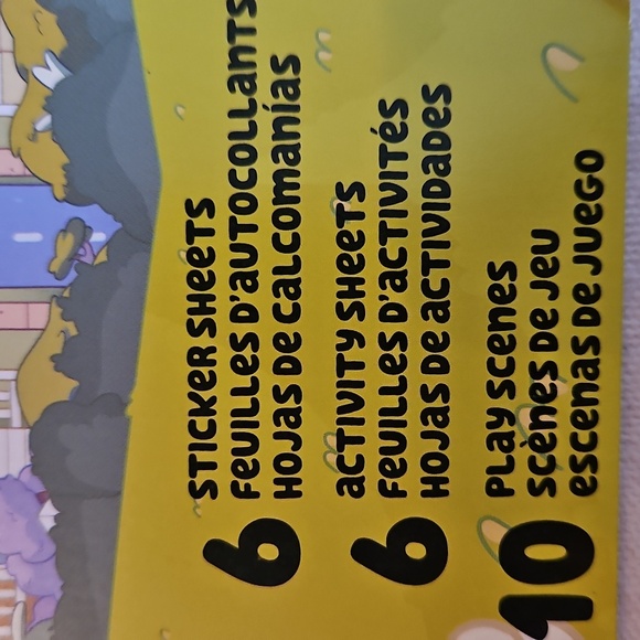 Bluey Grab and Go Activity Set, Stickers, Games, NWOT - Picture 6 of 6